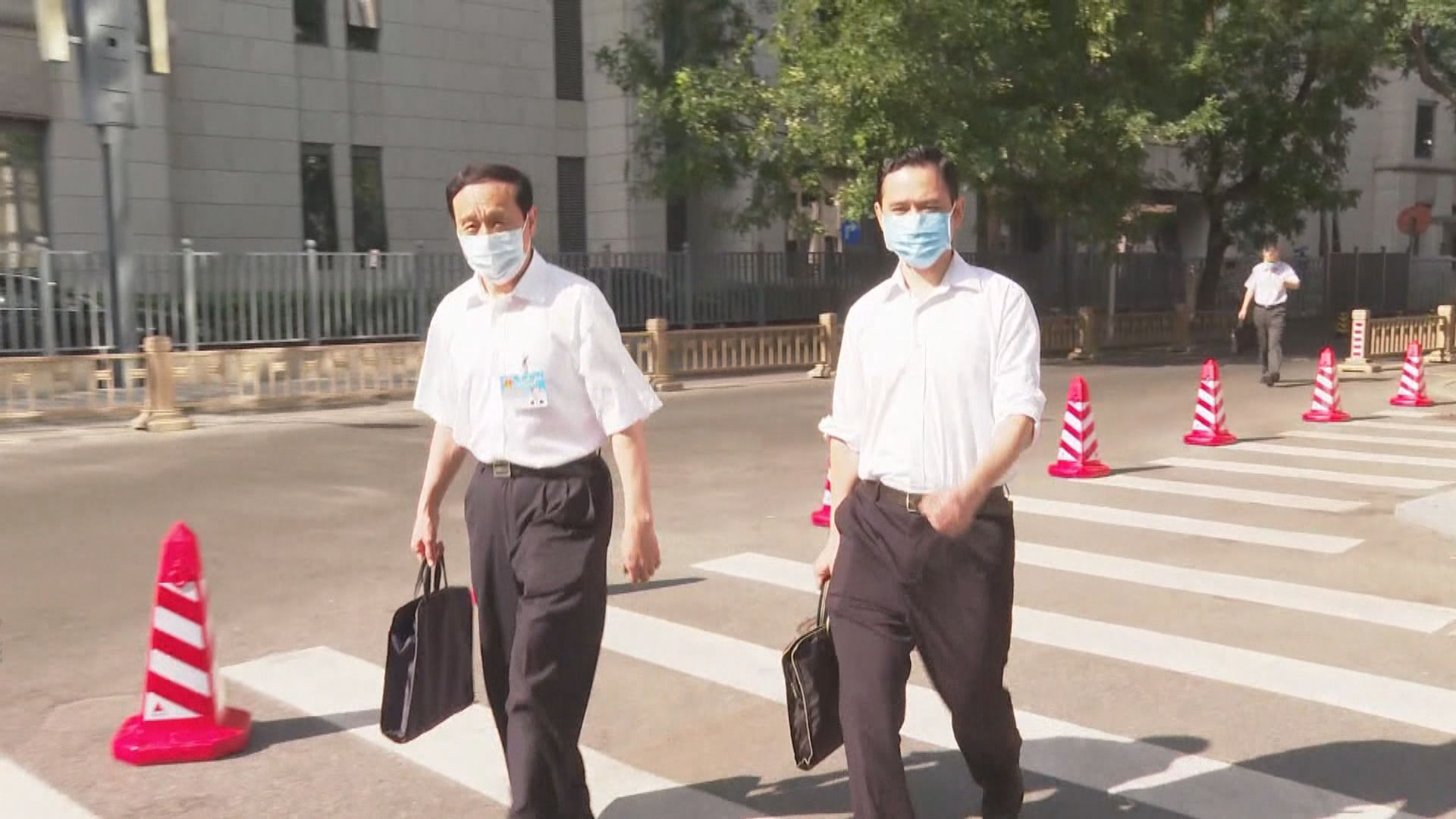 全國人大常委會會議閉幕將表決有關立法會議案