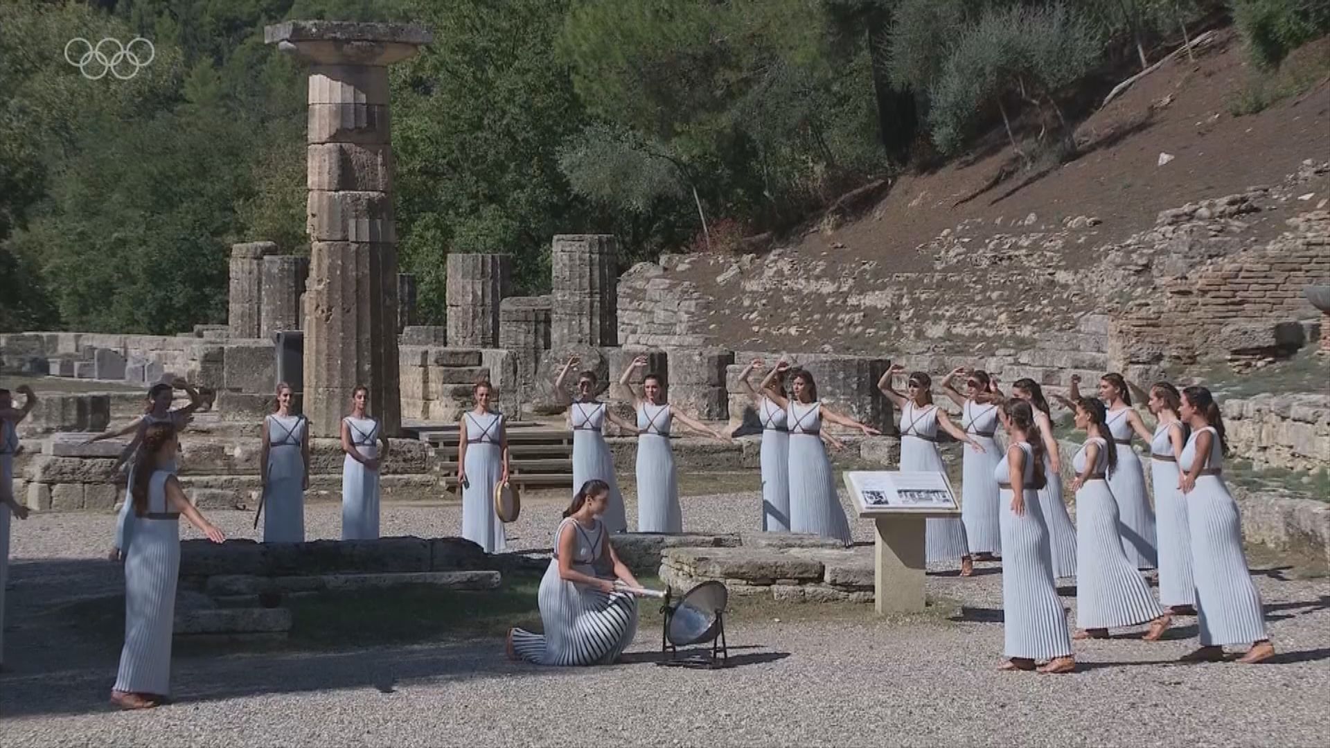 北京冬奧聖火採集儀式於希臘舉行