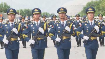 抗戰勝利80周年閱兵　受閱部隊正在北京市郊進行訓練