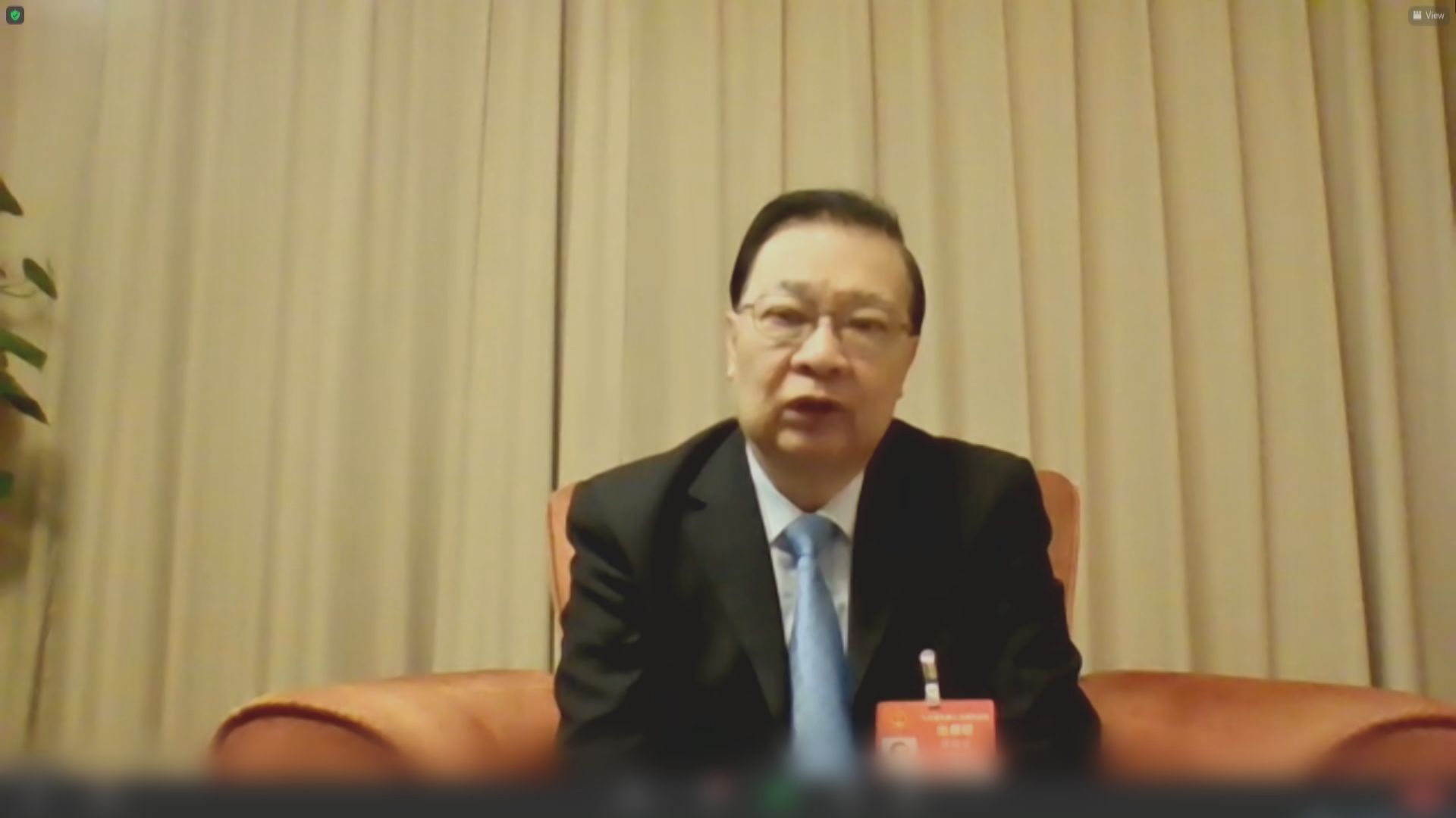 人大審議選舉制度草案　譚耀宗︰不涉具體方案