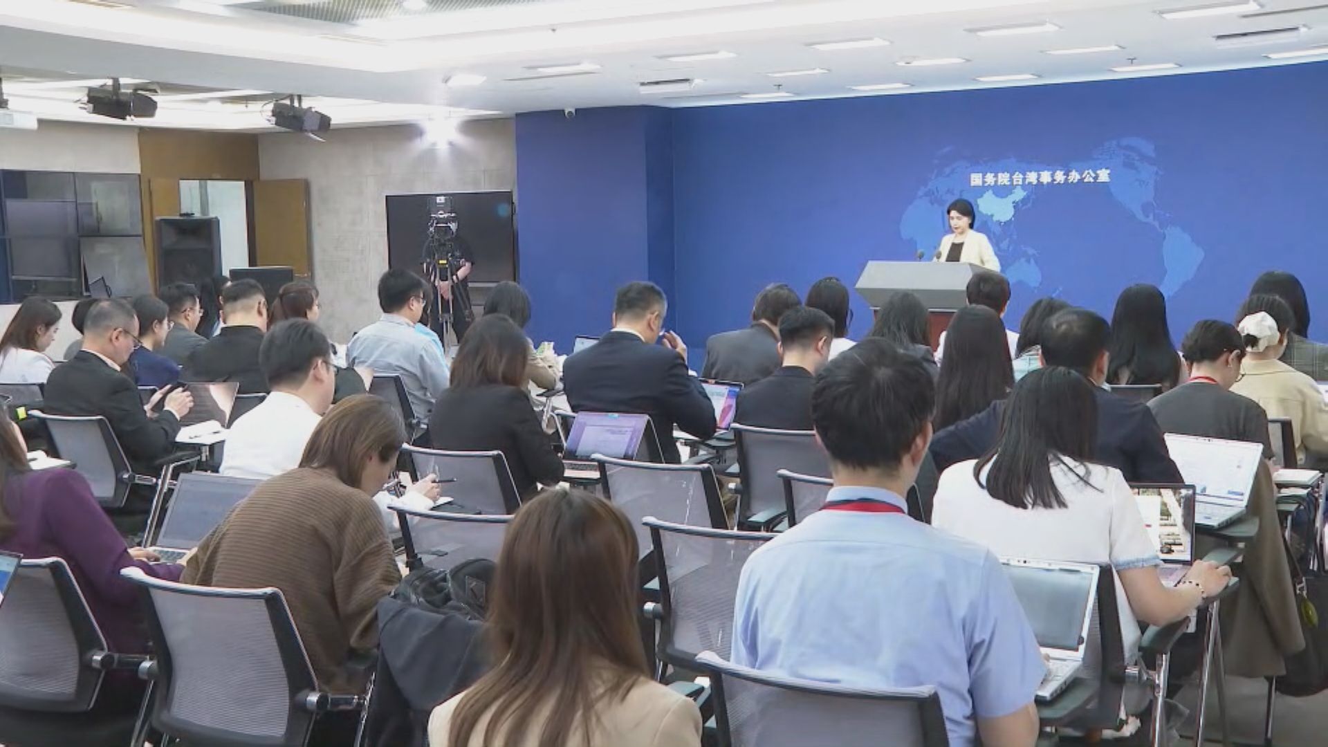 關稅戰｜國台辦批賴清德擬與美展開貿易協定　只會讓台灣更加的任美宰割