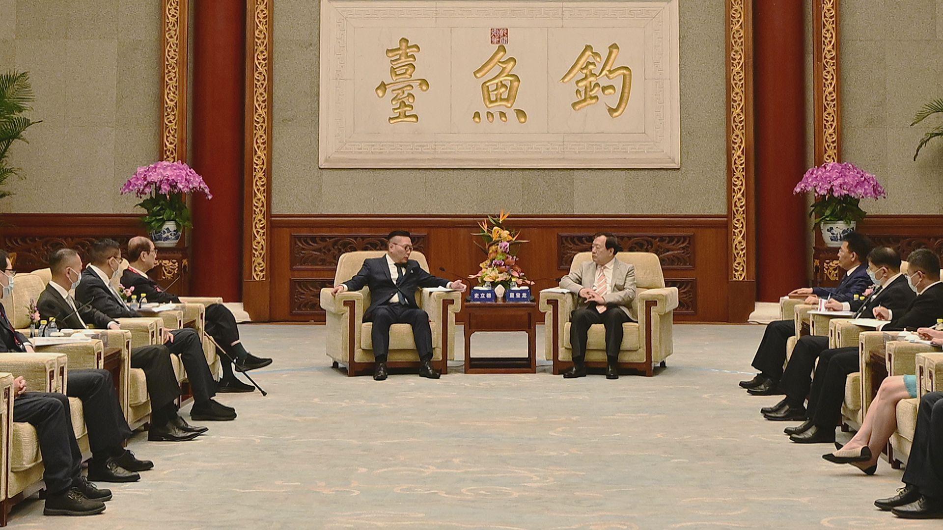 夏寶龍會見廠商會訪京團 充分肯定其愛國愛港傳統