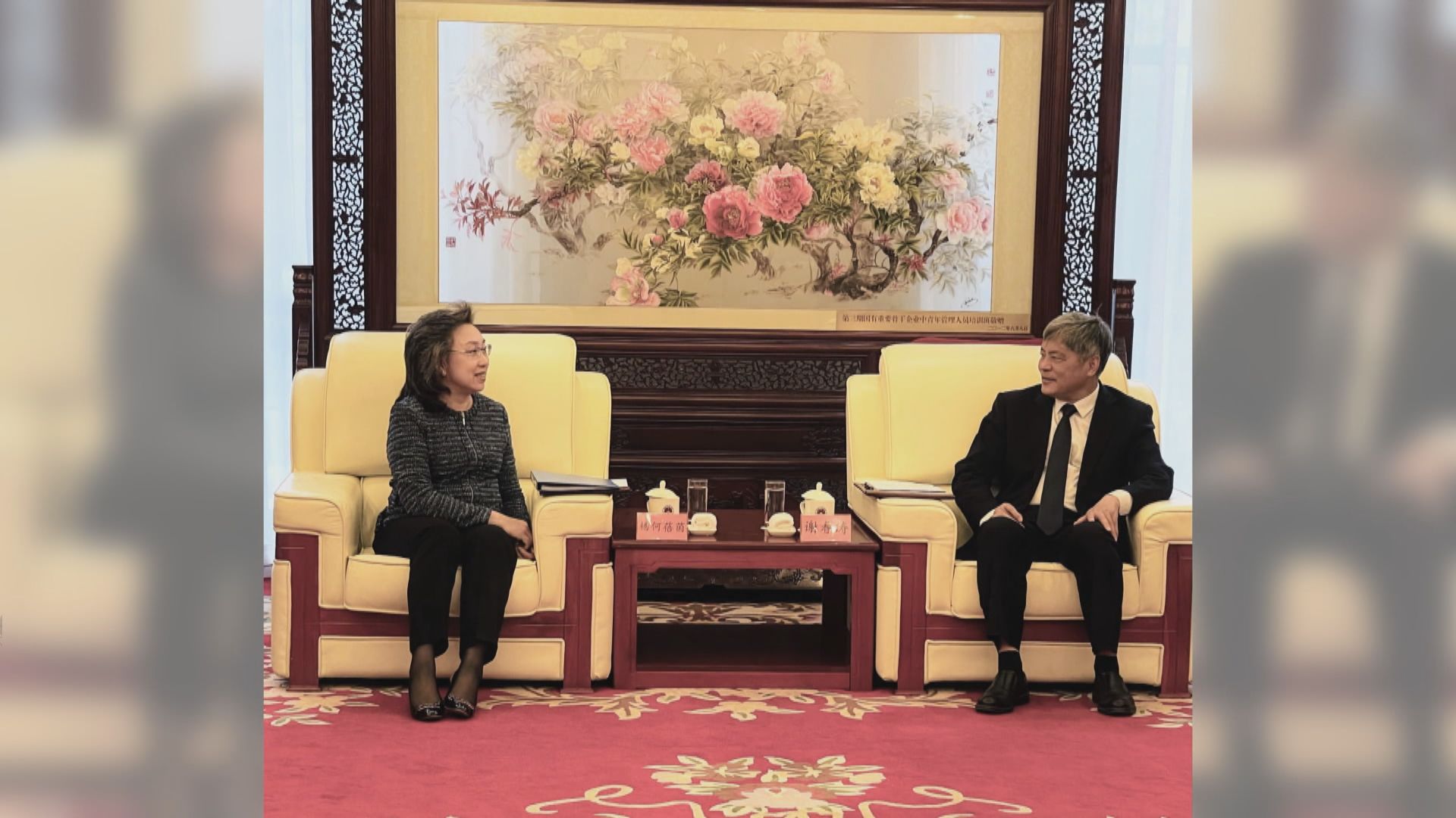 楊何蓓茵訪京　稱擬下半年恢復公務員到內地交流