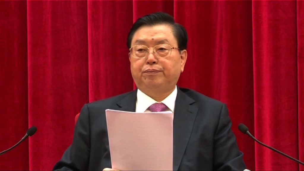 張德江出席基本法廿周年座談會