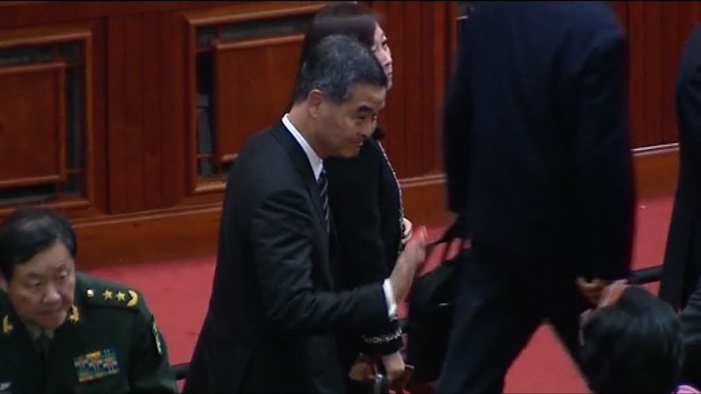 梁振英獲提名任政協副主席　下周一表決