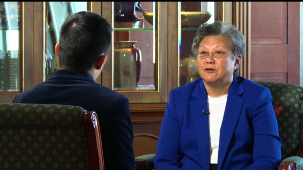 【專訪】范徐麗泰：梁振英大光燈照港獨