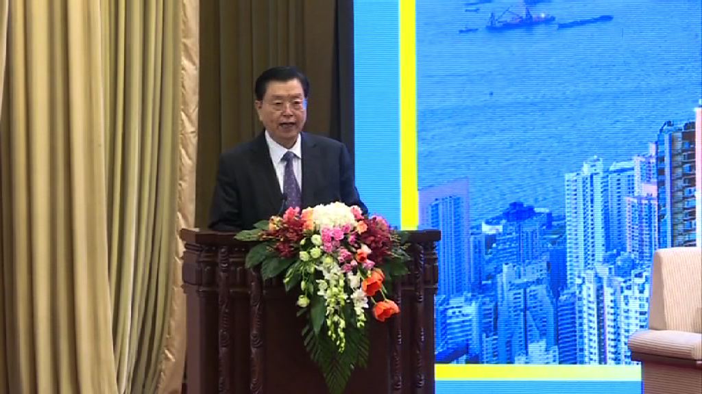 張德江：香港是引進外資的「領頭羊」