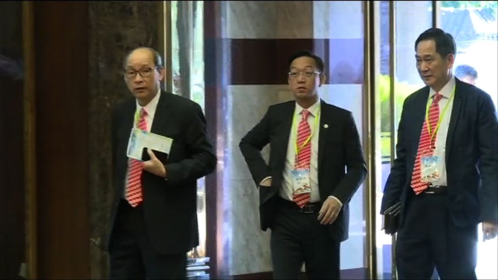 鄉議局訪京團見港澳辦主任王光亞