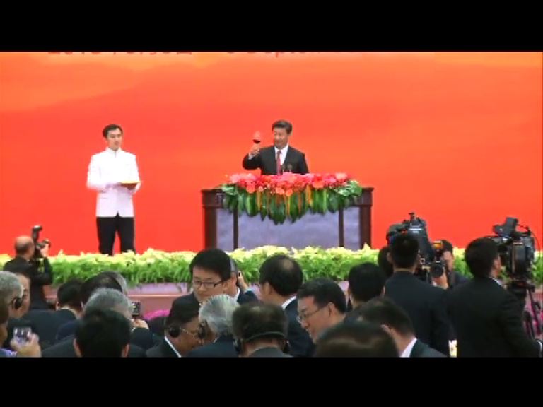 人民大會堂設宴招待元首及嘉賓