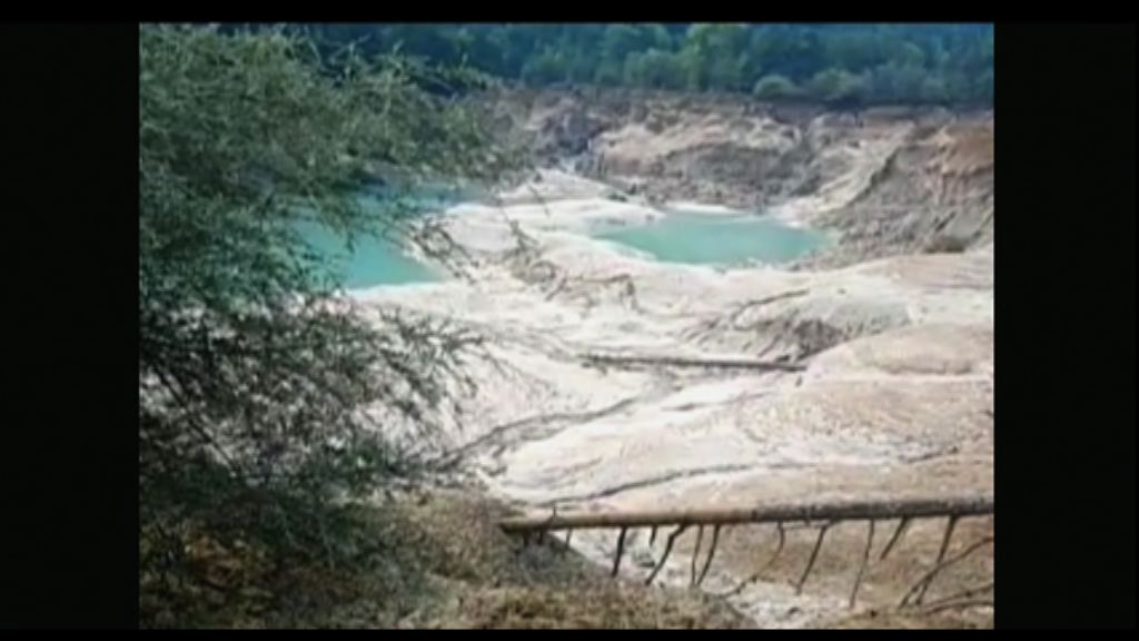 九寨溝景點「火花海」受地震影響嚴重