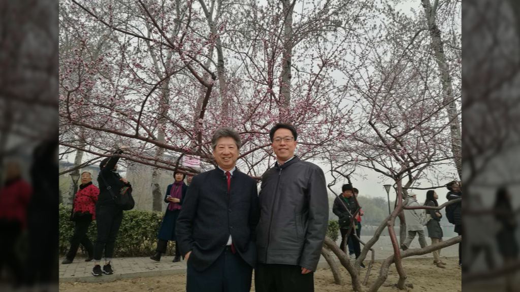 湯家驊與張曉明賞櫻會面兩小時