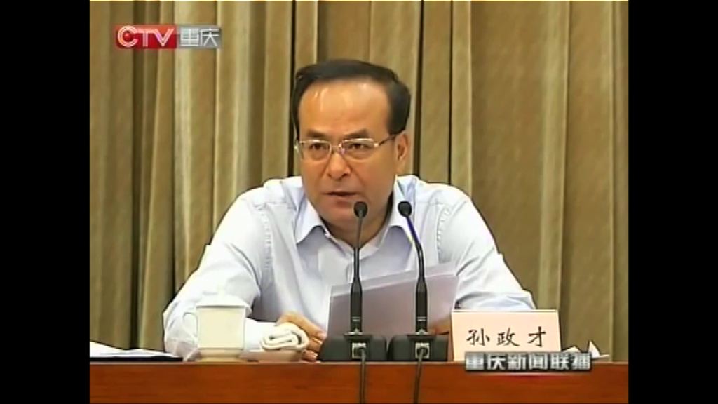 孫政才被查　報道未有交代涉違紀事項