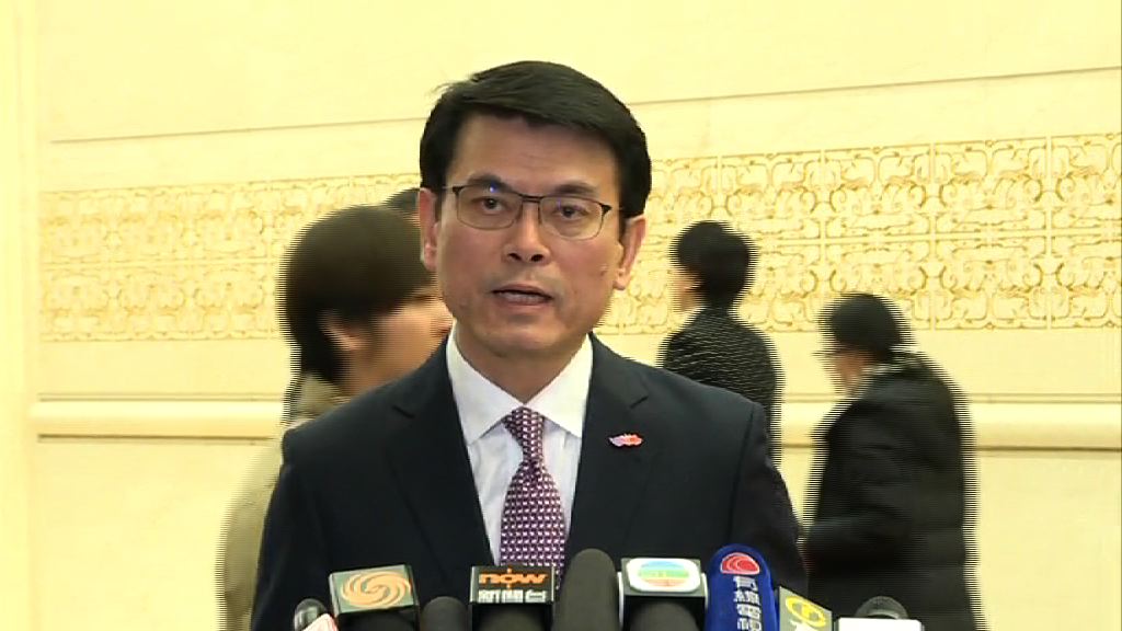 邱騰華稱香港內地合作是康莊大道