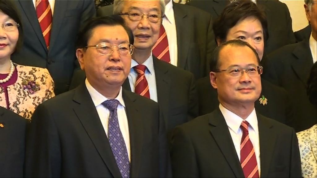 張德江接見中華總商會訪京團