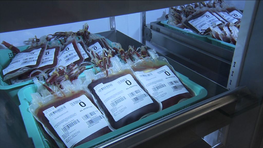 血存量降至極短缺水平　籲市民前往捐血