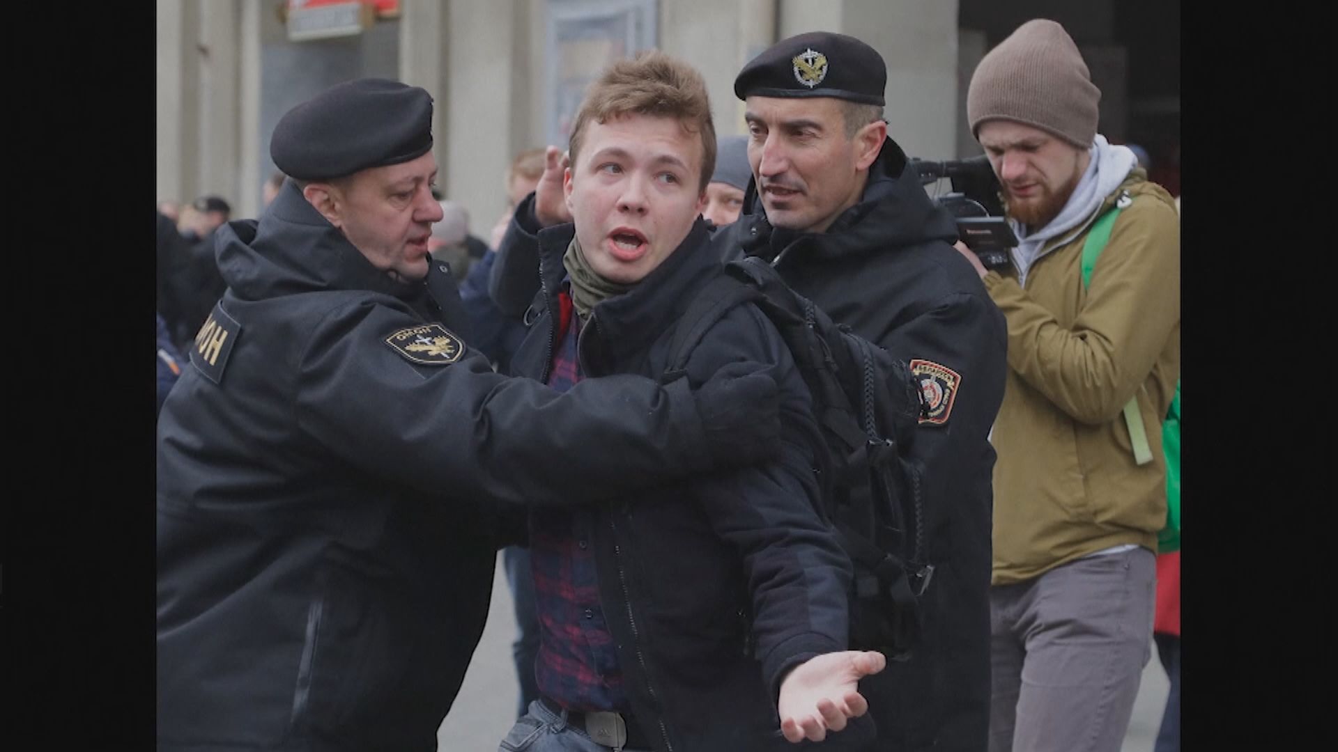 客機迫降明斯克機場　機上白俄反對派人士被捕