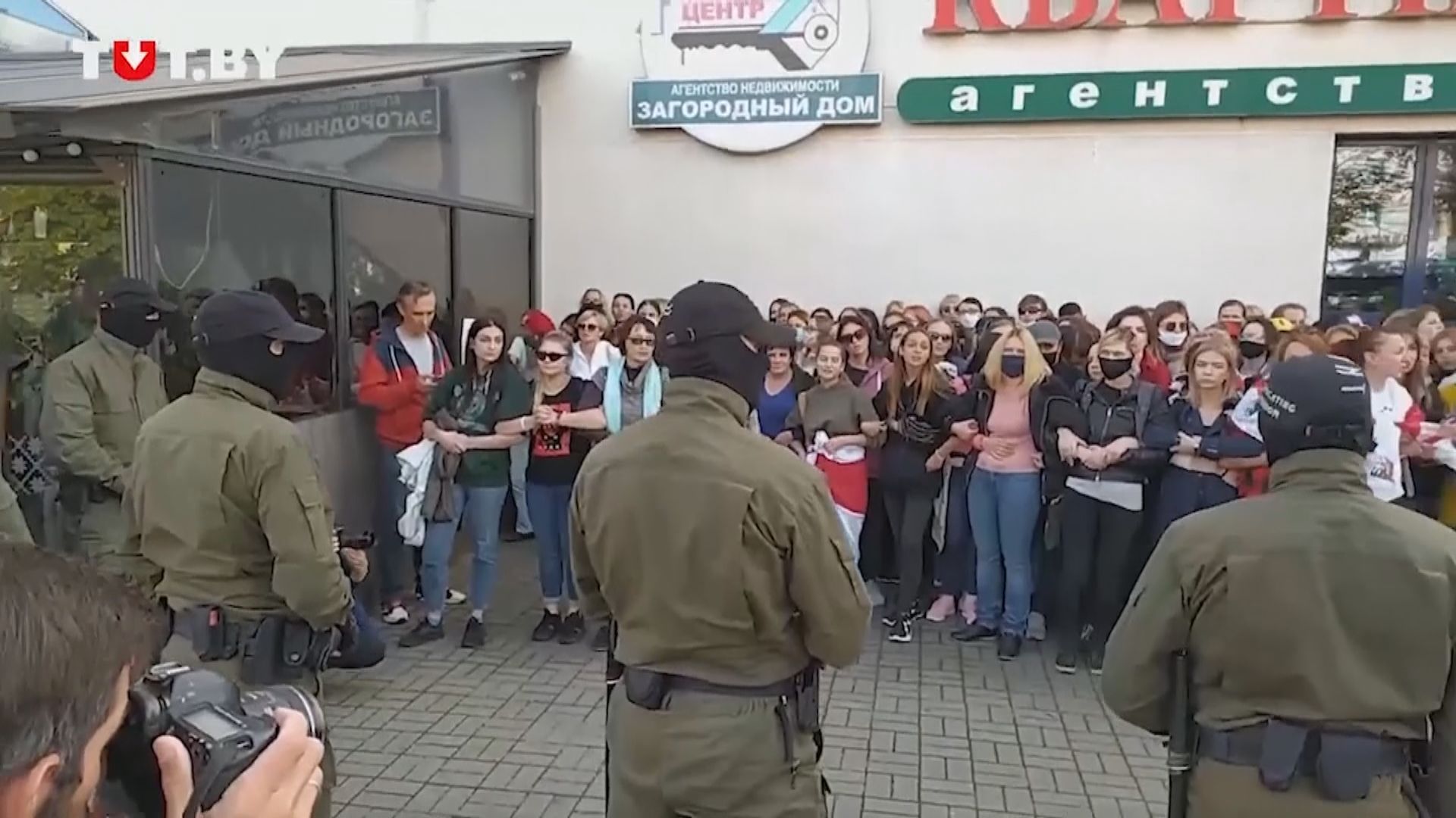 白俄羅斯反政府示威逾二百人被捕