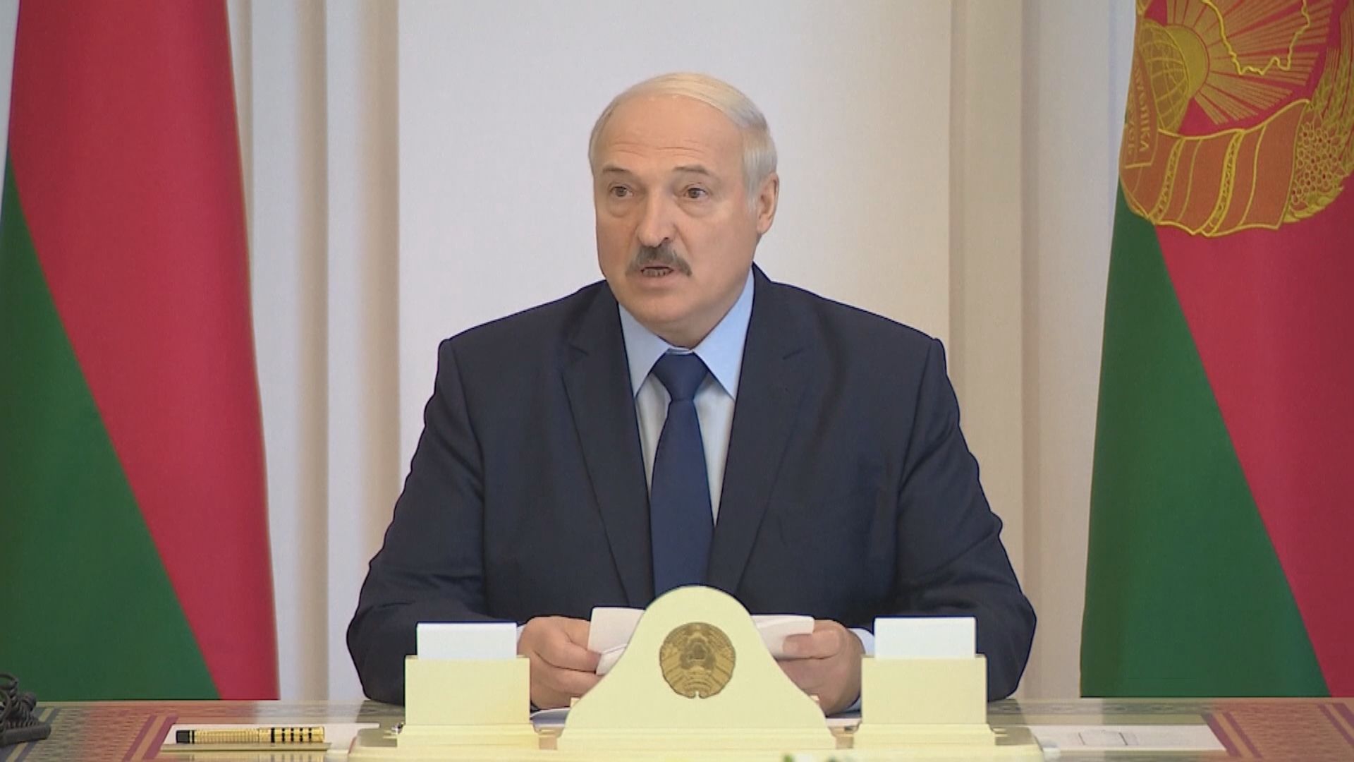 盧卡申科：不需任何外國政府化解白俄局勢