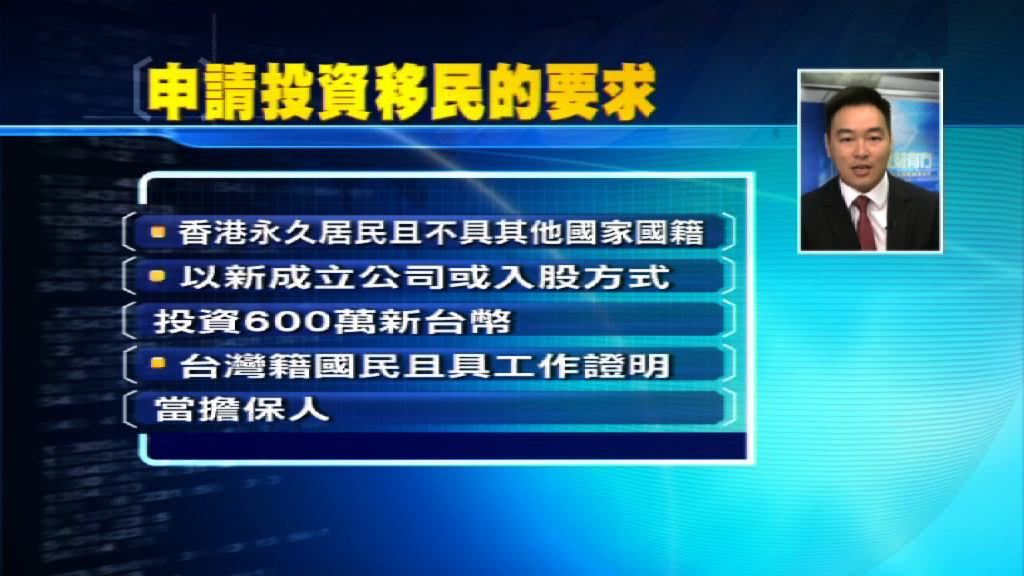 【理財有方專題】移民系列：台灣