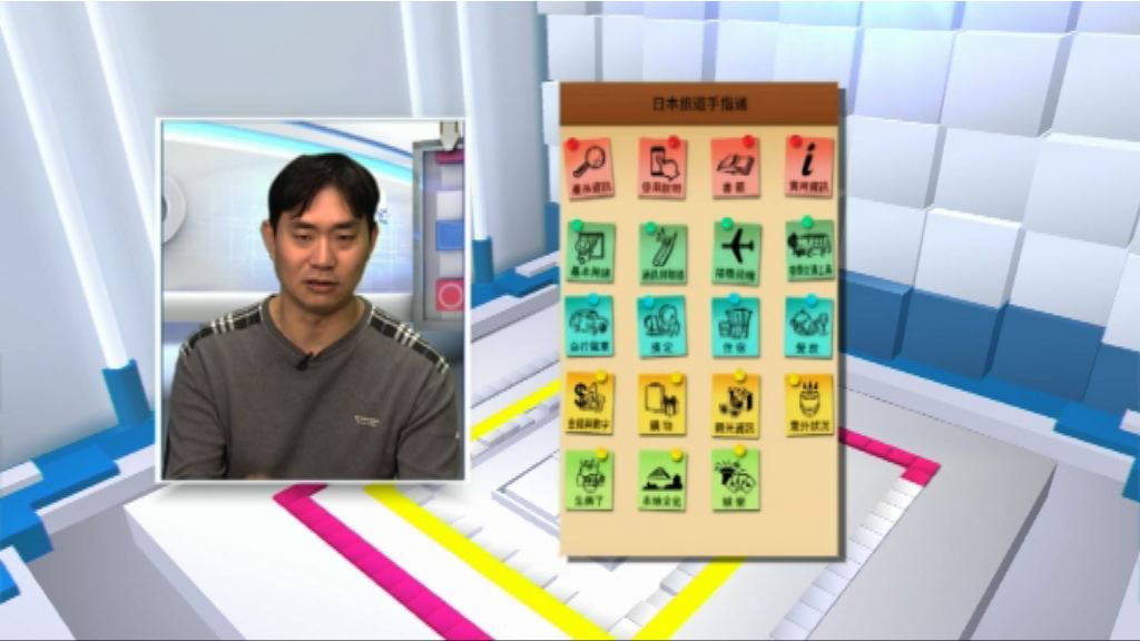 【潮玩科技】日本旅遊靠「手指」