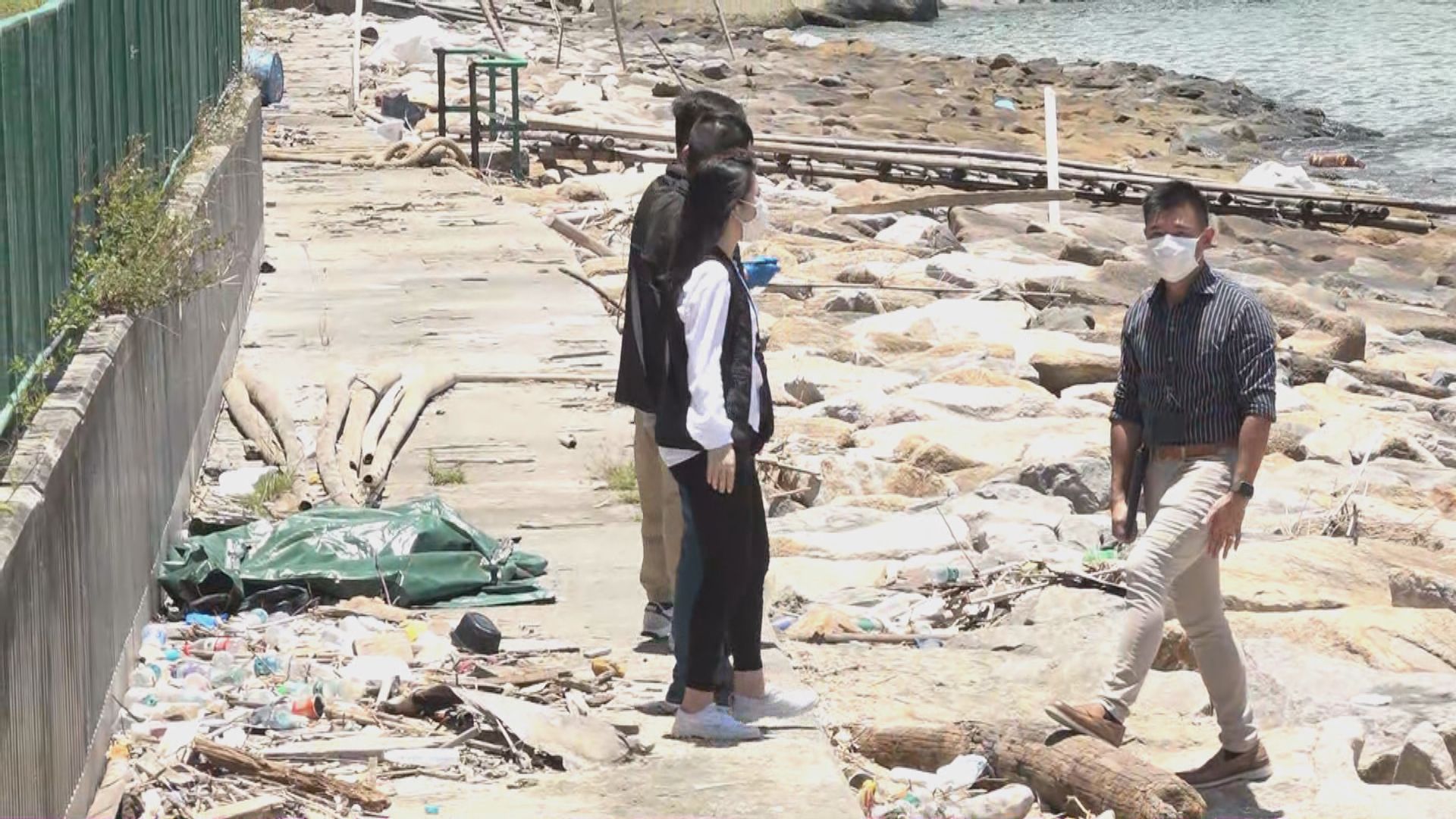 屯門龍鼓灘發現一具殘缺不全男屍