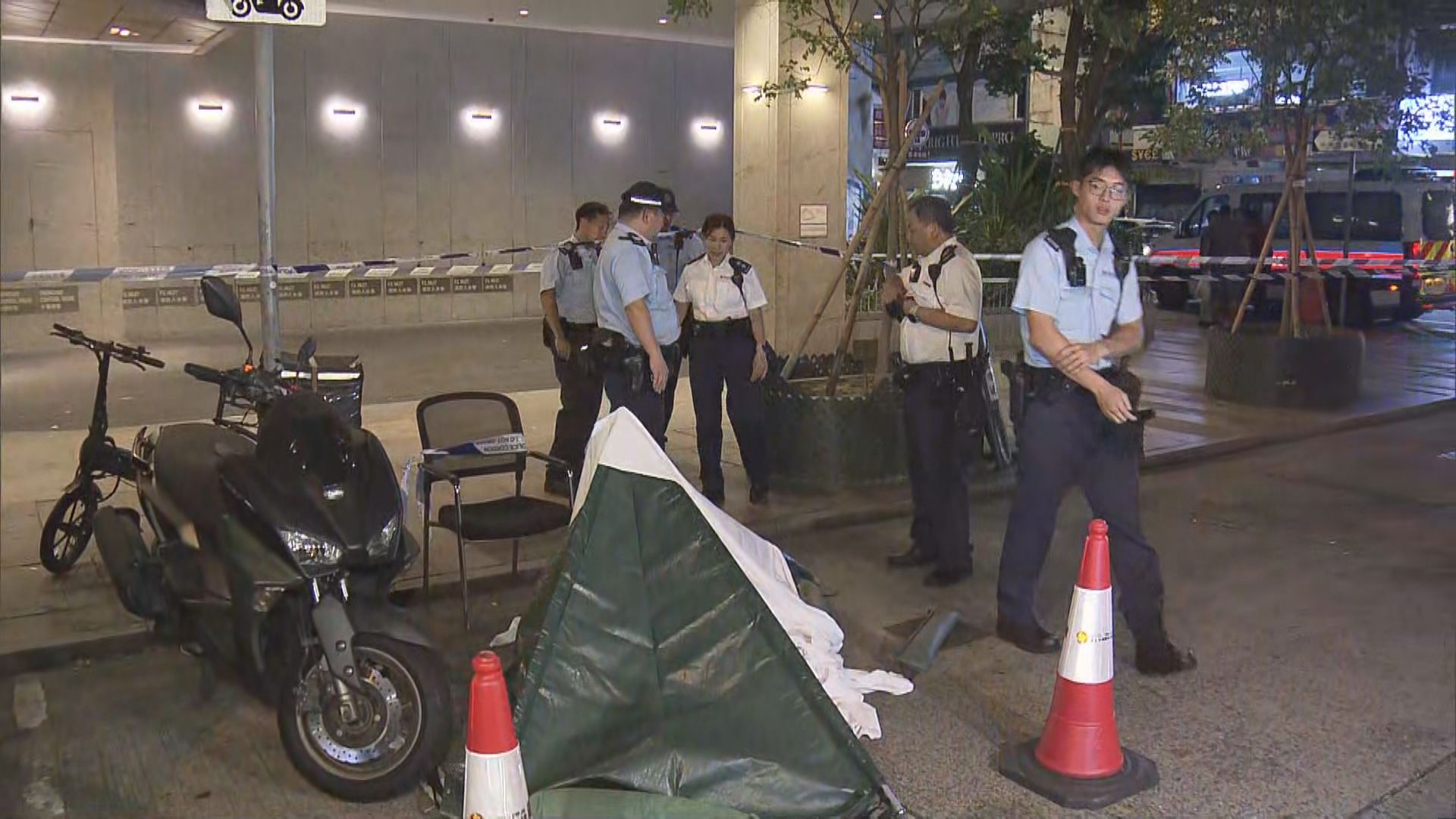 男子尖沙咀倒斃街頭