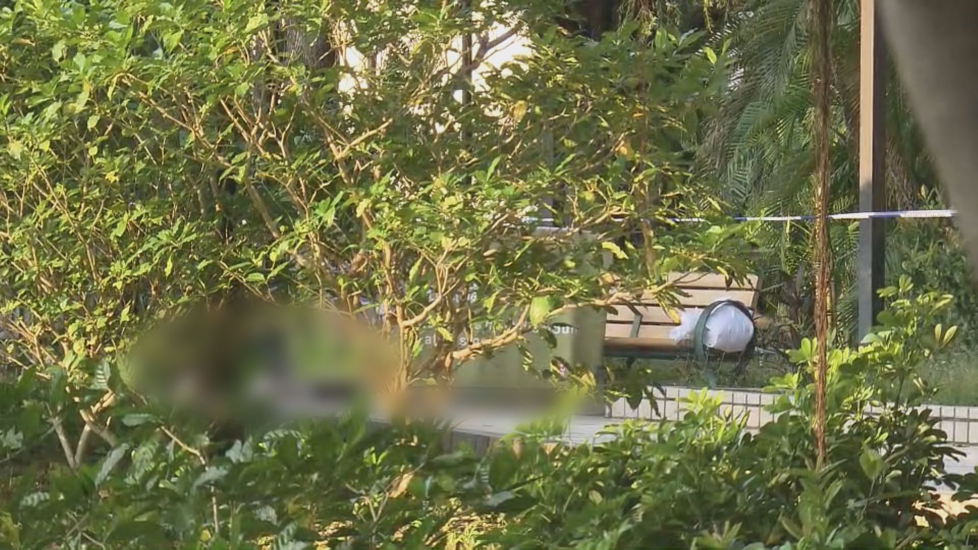 女子被發現倒斃天水圍公園頸部有傷痕