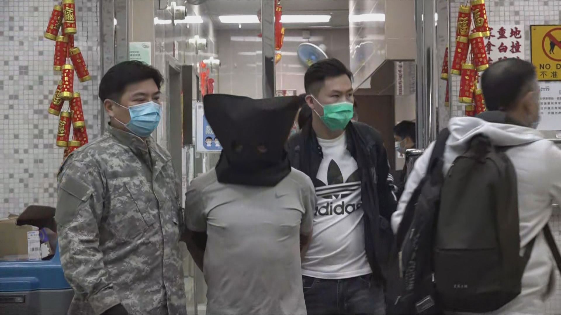 粉嶺發現懷疑爆炸品拘至少一疑犯　暫未公布案情詳情