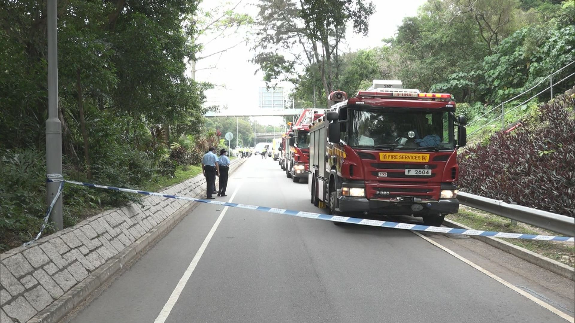 筲箕灣東喜道山坡發現戰時炸彈