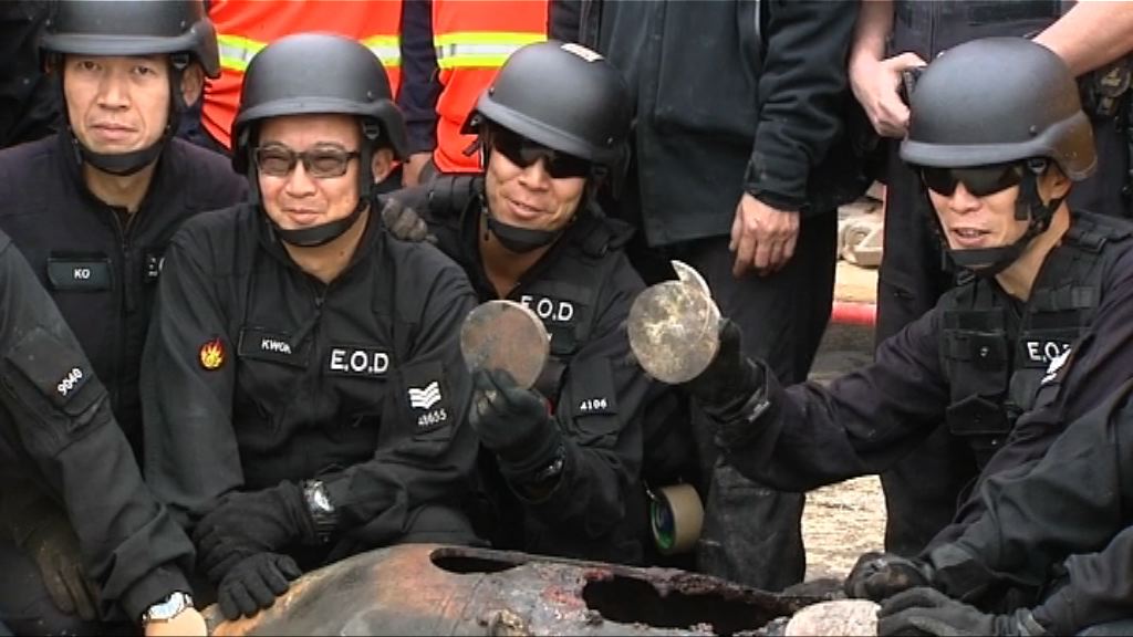 戰時炸彈移離沙中綫地盤　灣仔北道路逐步解封