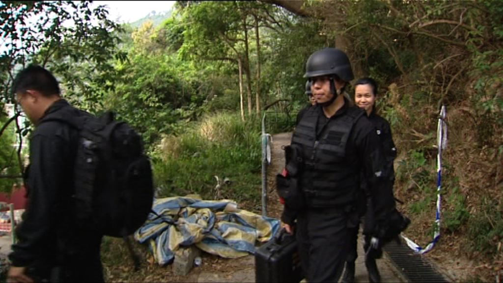 跑馬地發現五枚戰時手榴彈