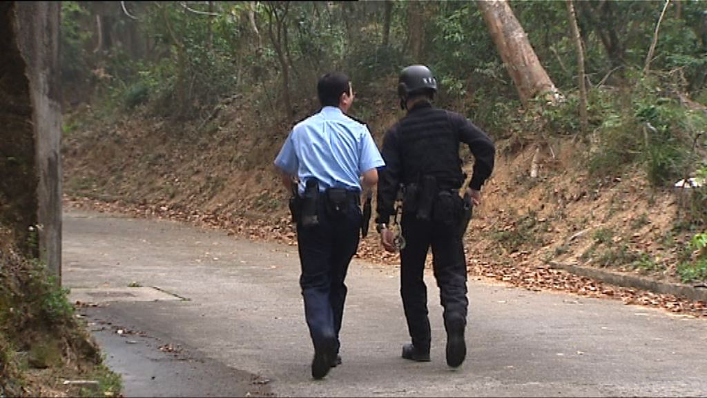 港島大潭郊遊徑發現疑似砲彈