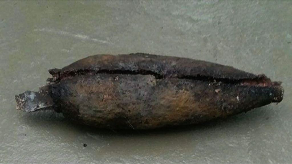 大潭郊遊徑發現疑似炮彈　警方即場引爆