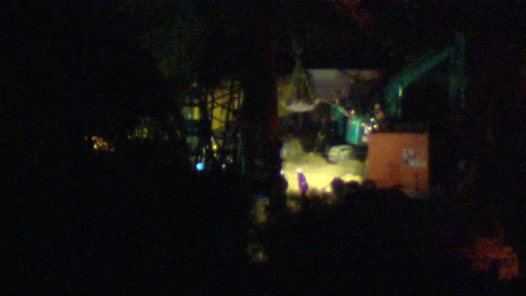 警方晚上引爆薄扶林地盤懷疑戰時炸彈