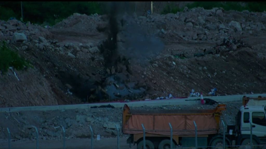 將軍澳堆填區炸彈完成引爆