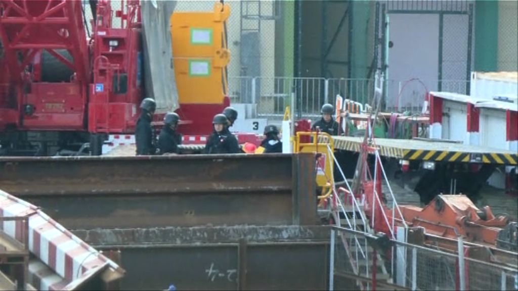 灣仔地盤戰時炸彈　炮彈外殼已被成功切割