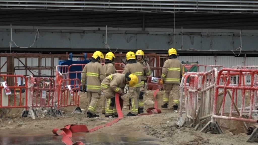 灣仔沙中綫地盤發現懷疑戰時炮彈