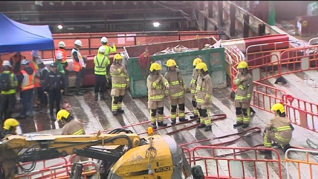 灣仔沙中綫地盤發現懷疑炸彈