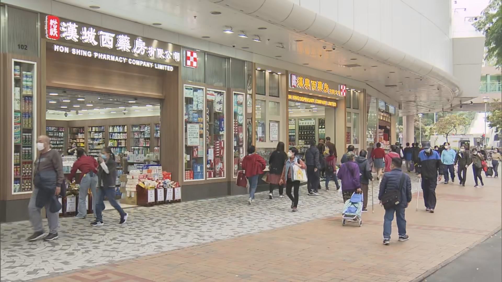 旺角、上水未見拖喼客　零售業界料農曆新年生意始好轉