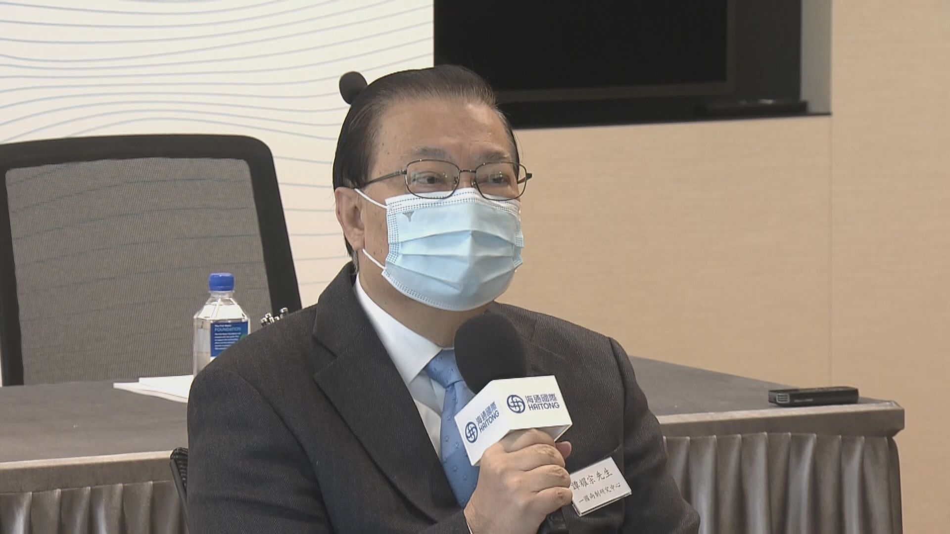 譚耀宗：若通關初期不宜設太多名額