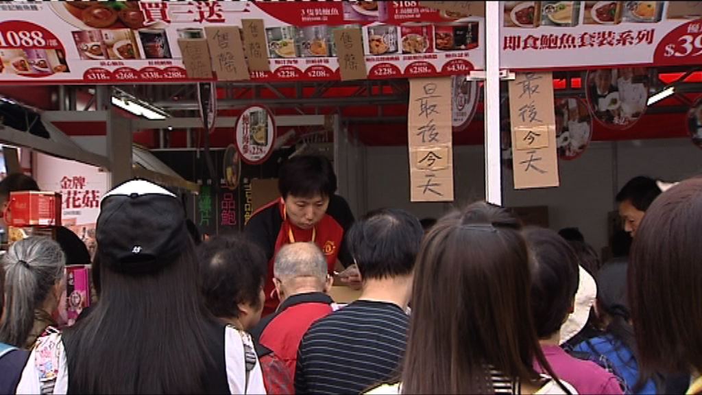 工展會閉幕市民消費意欲不大