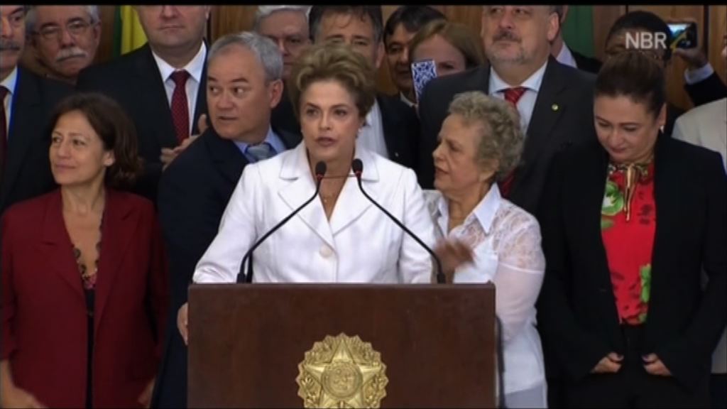 羅塞夫稱沒有犯法批彈劾形同政變