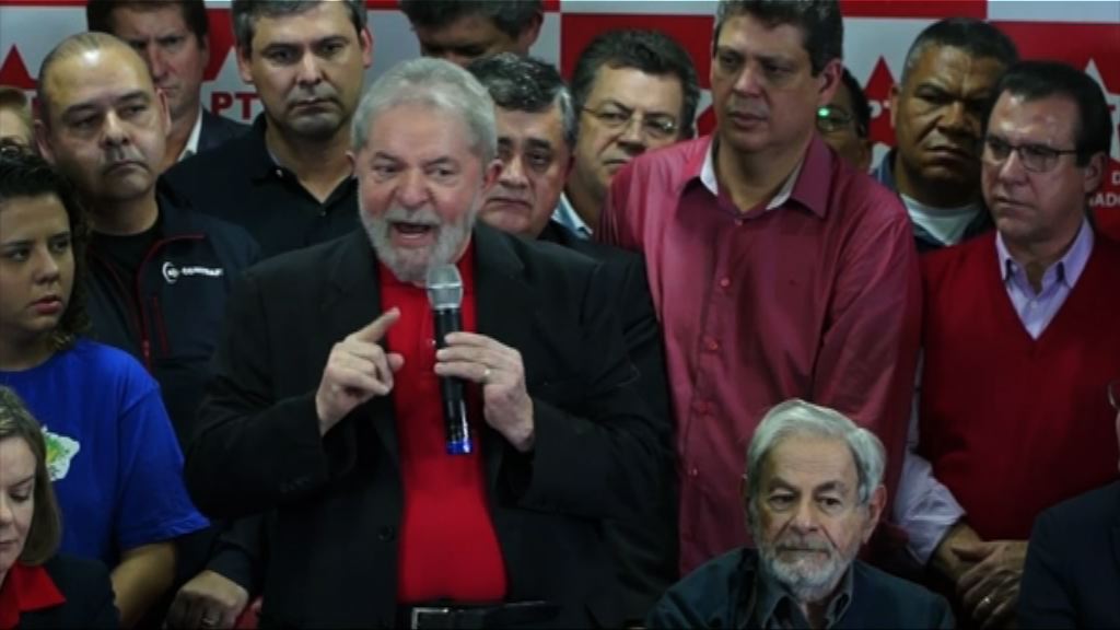 巴西前總統盧拉批裁決旨於阻止他參選總統