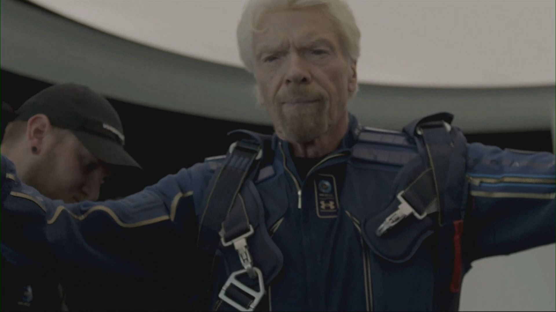 英國富豪布蘭森為太空之旅作最後準備