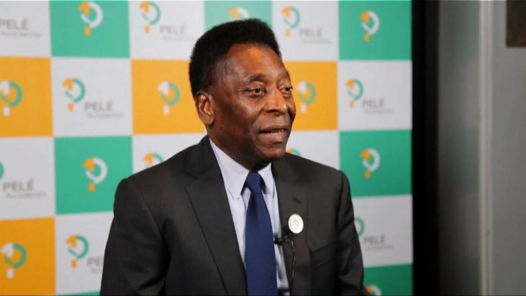 球王比利虛脫暈倒　取消倫敦行程