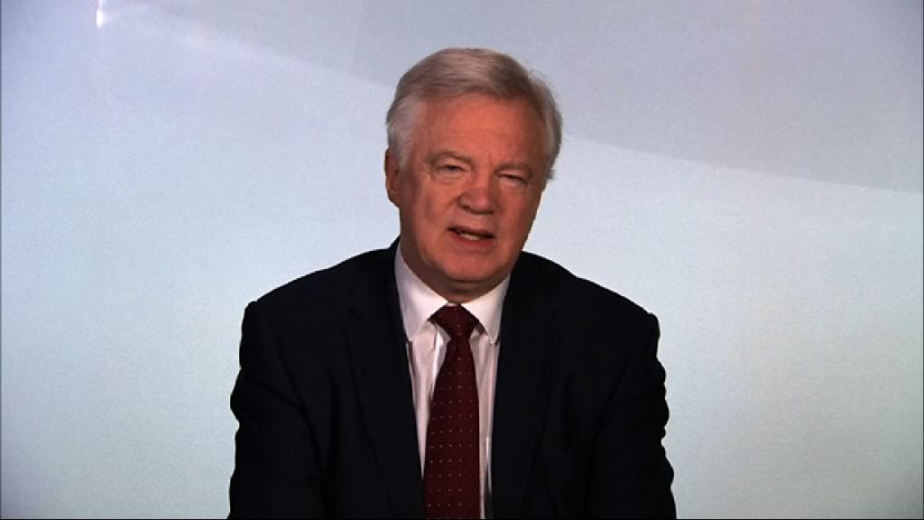 英大臣首認北愛有權脫英重投歐盟