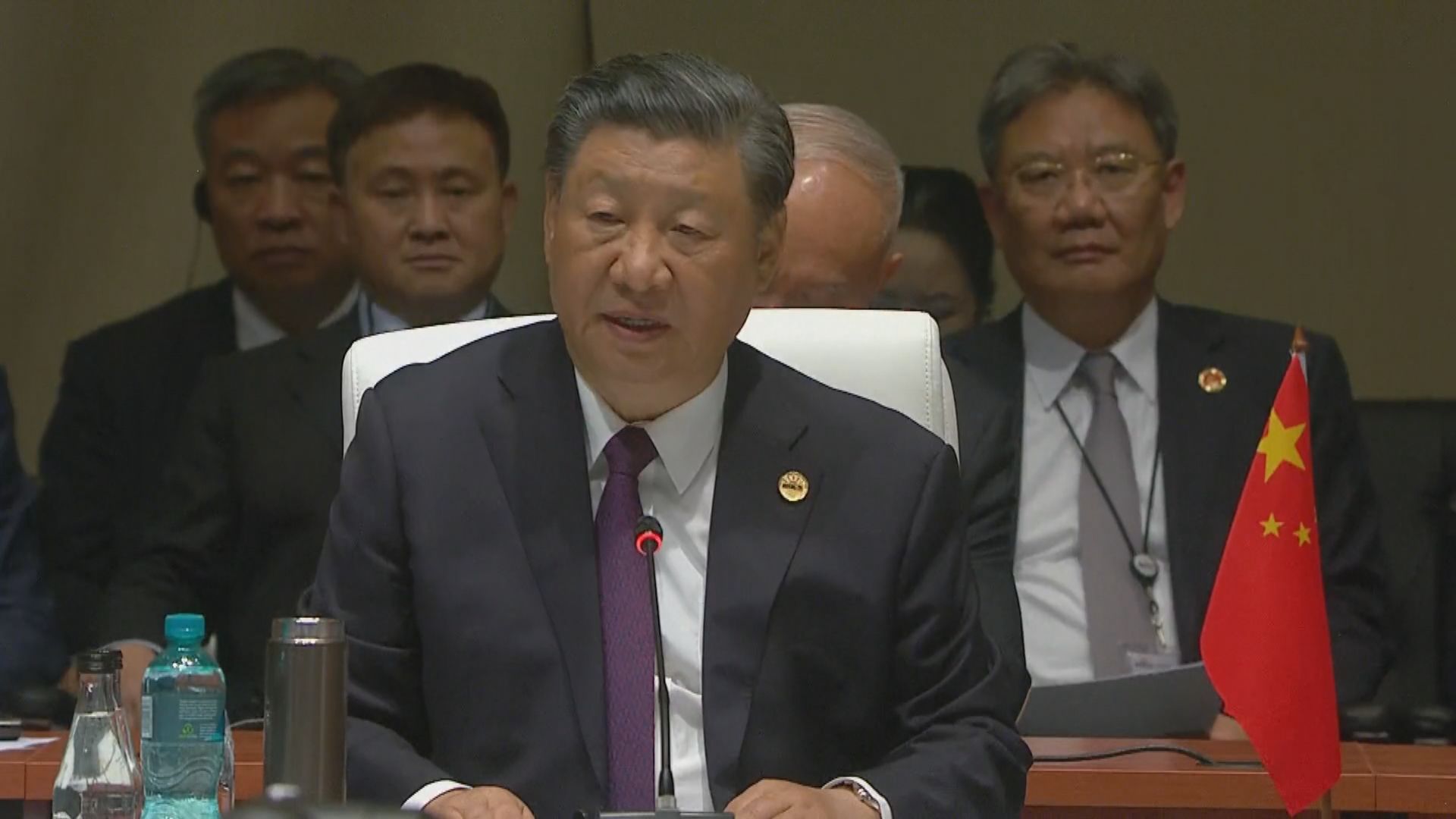 習近平支持加快擴大金磚國家規模