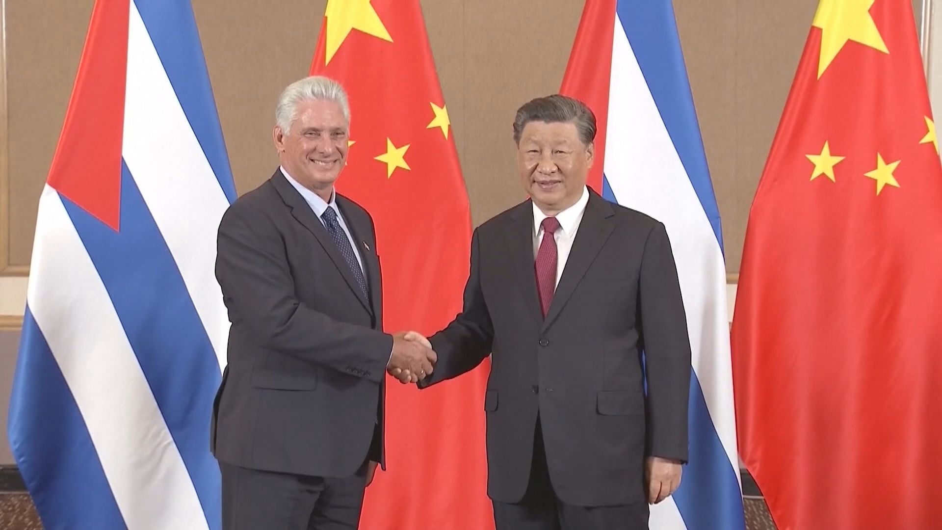 習近平晤古巴國家主席 稱堅定支持古巴捍衛國家主權