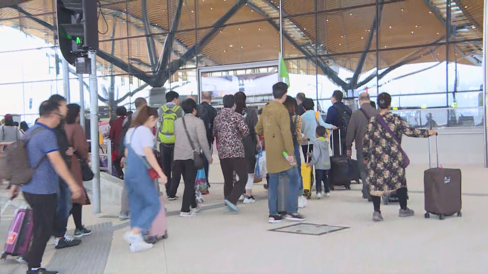 截至中午24573人次經港珠澳大橋口岸出入境