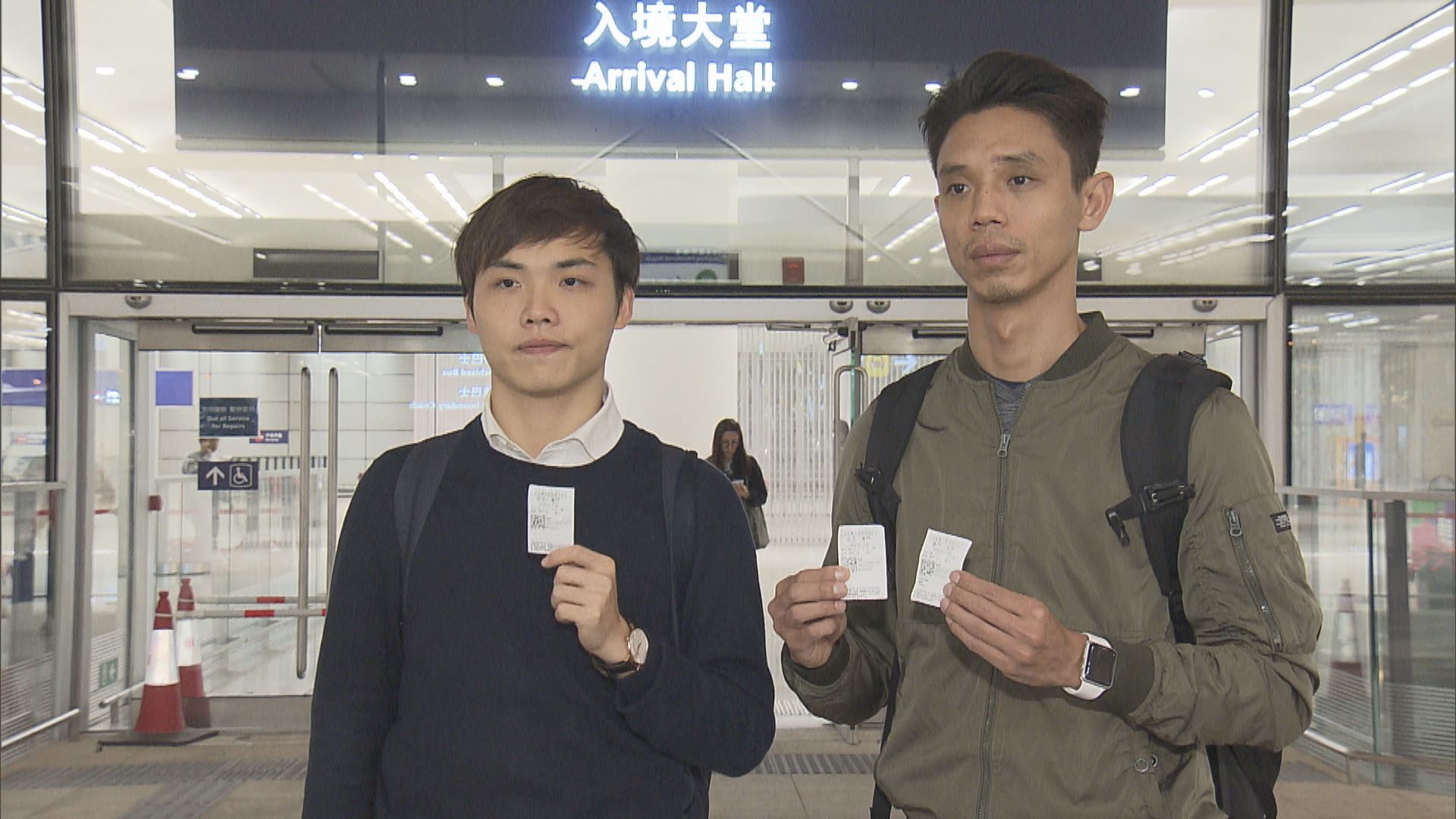 本台記者於大橋東人工島內地公安檢查站被拒入境澳門